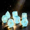 7-Piece Diamond Cut Dice Set D&D Set for Dungeons and Dragons, RPG, Tabletop Games, remium Gift Box & Durable Design view 4