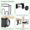 3 Desk Drink Holders, Adjustable Clamp Mounts For Cups, Bottles, Mugs On Tables Or Wheelchairs view 3