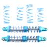Cufaee Metal Shock Absorber Damper, RC Oil Shock Absorber, Adjustable RC Damper Springs for SCX10 4 D90 1 10 Scale RC Crawler Car (90mm) view 1