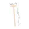 COSMEVIVI 10pcs Mini Wooden Hammer for Boys Educational Beat Hand Eye Coordination Dexterity Development Preschool Activity view 2