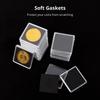 30 Pieces Acrylic Coin Holders, Clear Display Cases For, 2 X 2 Inch Square Capsules For 0.83 To 1.6 Inch, Mini Snap Cases For Collectibles view 3