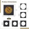 30 Pieces Acrylic Coin Holders, Clear Display Cases For, 2 X 2 Inch Square Capsules For 0.83 To 1.6 Inch, Mini Snap Cases For Collectibles view 4