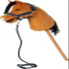 small foot Hobby Horse brown Melodie, removable stick & mane, incl. halter, bridle & lead, for ages 3+ years, 12715 view 2