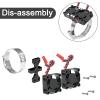 LRFHL RC Cooling Fan Heat Sink Motor Cooling Dual Fan 22000 RPM with Adjustable Mount 35-43mm for 1/7 1/8 1/10 RC Crawler Car 3660 3670 4074 4068 4274 Motor Heat Sink view 3