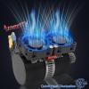 LRFHL RC Cooling Fan Heat Sink Motor Cooling Dual Fan 22000 RPM with Adjustable Mount 35-43mm for 1/7 1/8 1/10 RC Crawler Car 3660 3670 4074 4068 4274 Motor Heat Sink view 4