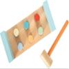 small Foot Jungle Friends 12763 Knock Bench Robust Knocking Game Made of FSC 100% Certified Wood with Jungle Motifs for Children from 12 Months view 2