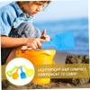 MUSISALY 8pcs Beach Shovels Set Lightweight Sand Digging for Includes Square Shovel Rake Sand Timer Outdoor and Beach Fun Random Color view 3