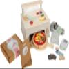 small Foot Wooden Pizzeria Set, Multifunctional Pizza Oven with Extensive Accessories, High-Quality Role Play Set, for Children from 3 Years, 12696 view 1