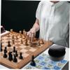 FOYTOKI 4boxes Plastic Go Chess Storage Boxes Moisture Resistant Black and White Chess Containers Compact Reversible Game Organizer view 3