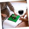 FOYTOKI 4boxes Plastic Go Chess Storage Boxes Moisture Resistant Black and White Chess Containers Compact Reversible Game Organizer view 4