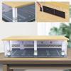 Parking Garage Model,1:24 Diorama Car Garage with Clear Acrylic Cover and LED Lighting,Garage Model 4 Parking Spaces,Scene Display Model Collection Gift Green (4 Parking Spaces) view 4