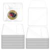 200 Pcs Single Pocket Coin Sleeves, 2.2 x 2.2 Inches Clear Coin Collector Protector Individual Plastic Small Coins Storage Pouch for Jewelry Ring Earring Gemstone Currency Collection(Rectangular) view 1