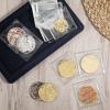 200 Pcs Single Pocket Coin Sleeves, 2.2 x 2.2 Inches Clear Coin Collector Protector Individual Plastic Small Coins Storage Pouch for Jewelry Ring Earring Gemstone Currency Collection(Rectangular) view 3