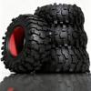 2.6'' Crawler Tires Rubber Mud Tyres OD 5.3'' (4PCS) for Axial SCX10 TRX4/6 GEN7/8 FCX10 RBX10 MJX H8H MK07 KM4 4082/83 1/7 1/8 1/10 Crawler Car (C) view 1