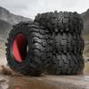 2.6'' Crawler Tires Rubber Mud Tyres OD 5.3'' (4PCS) for Axial SCX10 TRX4/6 GEN7/8 FCX10 RBX10 MJX H8H MK07 KM4 4082/83 1/7 1/8 1/10 Crawler Car (C) view 3