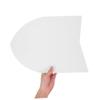 Angoily 1 Set Of Diy Blank Shield, Play Shield For Boys, Cardboard Crafts, Prop For Party Decoration, 16. 53 X 12. 99 Inch, White view 4