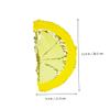 BESPORTBLE Handmade Lemon Pinata for Birthday Party and Holiday Celebrations Filled Traditional Mexican Style Adorable Citrus Shape Party Decoration Candy and Mini Holder view 2