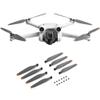 4 Pairs For D/JI Mini 3 PRO Drone Propeller Orange Edge Blades Low Noise Quick Release Propellers Replacement Repair Parts view 2