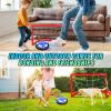 2 Pack Hover Soccer Ball Set with 2 Goals - Rechargeable LED Air Power Football, Indoor/Outdoor Floating Hover Ball Toy, USB Charging Soccer Gifts for Boys & Girls Ages 3-12, Birthday/Holiday Presents view 4