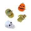 FOYTOKI 4pcs Halloween Wind Up for Scary Clockwork Spring with Manual Mechanism Halloween Party Favor Assortment for Boys and Fun Educational Gifts to Cultivate view 1