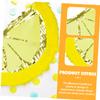 BESPORTBLE Creative Lemon Shaped Mexican Pinata Handmade Craft Filled with Candy Fun Party Favor for Birthday Celebrations Cinco De Mayo Family Gatherings and Festive Decorations view 4