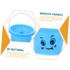 Alasum 5Pcs Portable Small Sand Buckets for PP Material Sand Playing Tools Safe and Environmental Beach and Backyard for Creative Outdoor Fun view 4