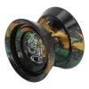 Jiawu Exquisite Aluminum Alloy YoYo Ball Unresponsive with Great Performance for Advanced Players and Competition Purposes (Black Gold) view 3