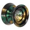 Jiawu Exquisite Aluminum Alloy YoYo Ball Unresponsive with Great Performance for Advanced Players and Competition Purposes (Black Gold) view 4