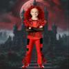 ACLGCSU Red Costume for Girls, 4PCS Kids Rise of Red Costume Halloween Cosplay Party (with Wig) view 2