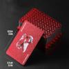 2 Deck of Waterproof Poker Cards, Red Playing Cards, Plastic Waterproof Playing Cards, Suitable for Family Gatherings and Outdoor Activities (Modern Style) view 2