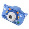 Akozon Akozon Camera Cute Cartoon Dinosaur Design, Multifunctional 2.0 Inch Display, 400mAh Rechargeable Selfie Digital Camera for Boys and Girls (Blue) view 3