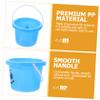 HANABASS 5Pcs Sand Buckets for PP Beach Playthings Sand Playing Tools Safe and Practical Outdoor for Boys view 3