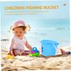 HANABASS 5Pcs Sand Buckets for PP Beach Playthings Sand Playing Tools Safe and Practical Outdoor for Boys view 4