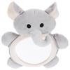 COOLHIYA Shatterproof Cartoon Car Mirror with Acrylic Compact Lightweight Rearview Mirror for Newborns and Easy Installation for Car Seat Monitoring view 1