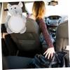 COOLHIYA Shatterproof Cartoon Car Mirror with Acrylic Compact Lightweight Rearview Mirror for Newborns and Easy Installation for Car Seat Monitoring view 2