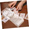 MUSISALY Large Capacity Transparent Poker Chip Carrying Box with Compartment Design Scratch Resistant Game Chip Case for Easy Storage and Organization of Cards and view 3