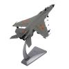 shamjina Alloy JH7 Fighter Airplane Diecast Model with Base, Ornament Miniature Toys Retro Fighter Model for Bar Shelf, Living Room, 32cmx19cmx22cm view 1