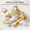 7 in 1 Baby Push Walkers Gym Play Mat for Baby Boys 6-12 Months,Activity Center Rocking Toy Balance Bike Board for Toddlers 1-3,Sit to Stand Walker,Early Learning Push Toys Gifts for Infant 12+ Months view 4