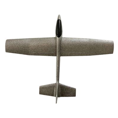 Simhoa Foam Airplane Plane Toy Flying Toy for Kids Throwing Foam Plane for Boys Girls, Gray