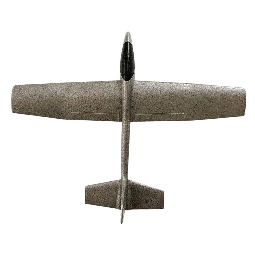 Simhoa Foam Airplane Plane Toy Flying Toy for Kids Throwing Foam Plane for Boys Girls, Gray