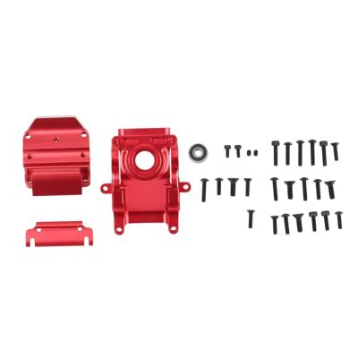 MYHWDRNU RC Car Parts Compatible with Kraton for Outcast for Senton for Typhon for Talion 1/7 1/8 RC Car Metal Front Rear Gearbox Case Housing Set