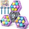 Whack Game Mole, Game 3+ Year Old, 3 Year Old Boy, 4 Year Old Toy, Gift for 3 Year Old, Boys Toys Age 4-6, 3-Players Whack Toy with 3 Modes, 7 Speeds, Light&Sounds, Birthday Gift for Todder(Purple) view 1