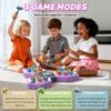 Whack Game Mole, Game 3+ Year Old, 3 Year Old Boy, 4 Year Old Toy, Gift for 3 Year Old, Boys Toys Age 4-6, 3-Players Whack Toy with 3 Modes, 7 Speeds, Light&Sounds, Birthday Gift for Todder(Purple) view 3