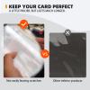 2025 Mahjong Card Sleeve Holder, Fit Large Print Size(6 1/8x4 3/4), Durable Protective Cover Holder, Clear Plastic Sleeves for American Mahjong Card, Mahjong Card Protector Set (Frosted-1Pack) view 4