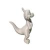 Open-Mouth Dinosaur Figure Fun & Playful Decor for Desktop and Office Space (Gray) view 1