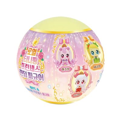 caincosmetic Catch Teenieping Princess Random Figure  1 Collectible Capsule Toy