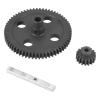 SAMNACXK Compatible with WLtoys 12428 12423 1/12 RC Car Crawler Short Course Truck Parts Spur Diff Main Gear 62T Reduction Gear 0015 RC Car Upgrade Parts view 2