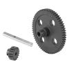 SAMNACXK Compatible with WLtoys 12428 12423 1/12 RC Car Crawler Short Course Truck Parts Spur Diff Main Gear 62T Reduction Gear 0015 RC Car Upgrade Parts view 3