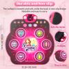 WAYKEE Dance Mat Toys for 3-12 Year Old Girls, Dance Mats for Kids with Wireless Bluetooth, Light-up 6-Button & 5 Game Modes Kids Dance Mat, Birthday Toys Gifts for 3 4 5 6 7 8 9 10+ Year Old Girls view 3