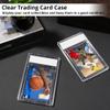 12 Pack Clear Acrylic Card Protectors, Hard Shell Storage Box for Trading Cards with Label Section, Perfect for Sports, Anime, Star Cards, 5 X 3 view 2
